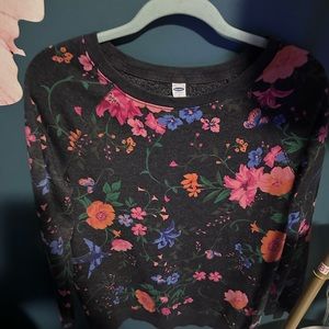 Floral Sweatshirt